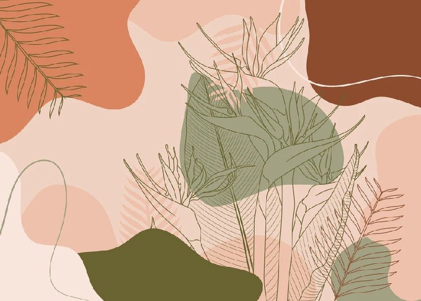 Papier peint panoramique art paint, XXL, tendance