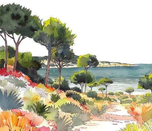 Papier peint panoramique air estival, XXL, tendance