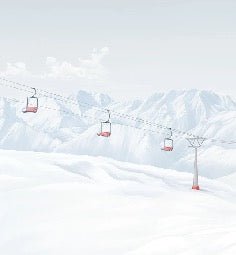 Papier peint massif des grandes Rousses