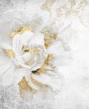 Papier peint toilette Fleur Or, XXL, tendance