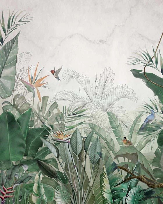 Papier peint panoramique jungle quintessence Amazonia, XXL, tendance