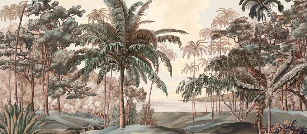 Papier peint paysage Célèbes terra, XXL, tendance