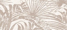 Papier peint monochrome jungle feuille