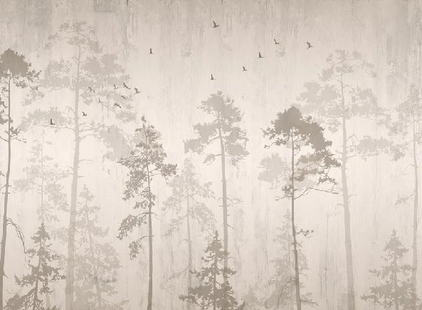 Papier peint Forêt automnale