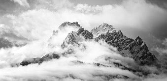 Papier peint panoramique pic Dolomites