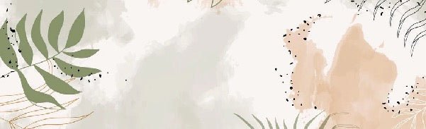 Papier peint panoramique aquarelle végétale