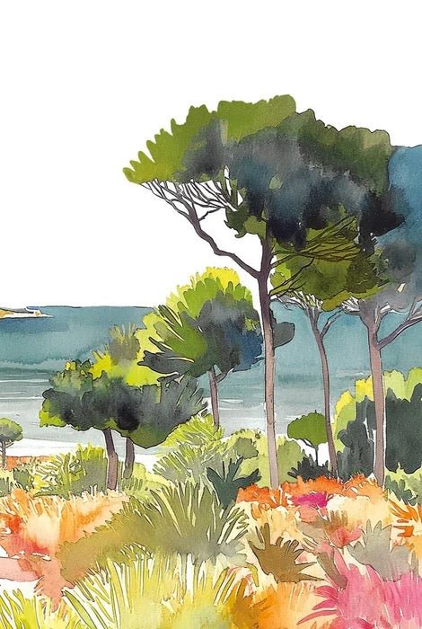 Papier peint panoramique air estival