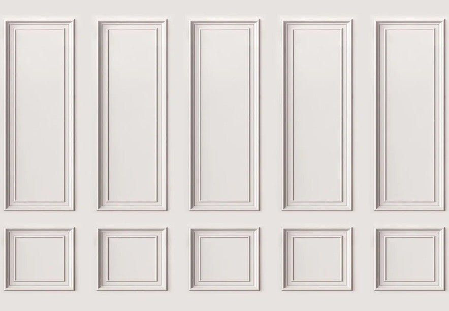 Papier peint panoramique moulure Haussmanienne, XXL, tendance