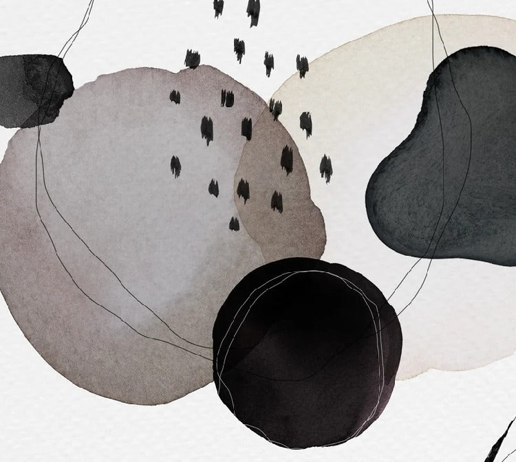 Papier peint moderne aquarelle, XXL, tendance