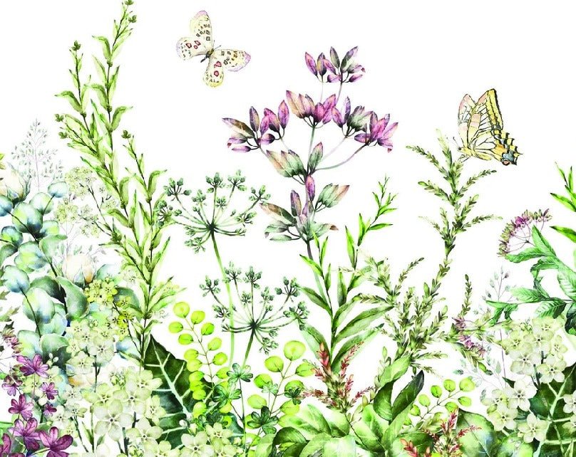 Papier peint panoramique champs butiné, XXL, tendance