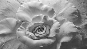 Papier peint Flower Sculpture 3D