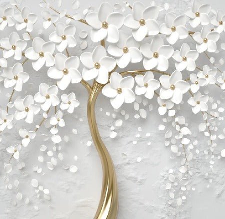 Papier peint toilette tree 3D
