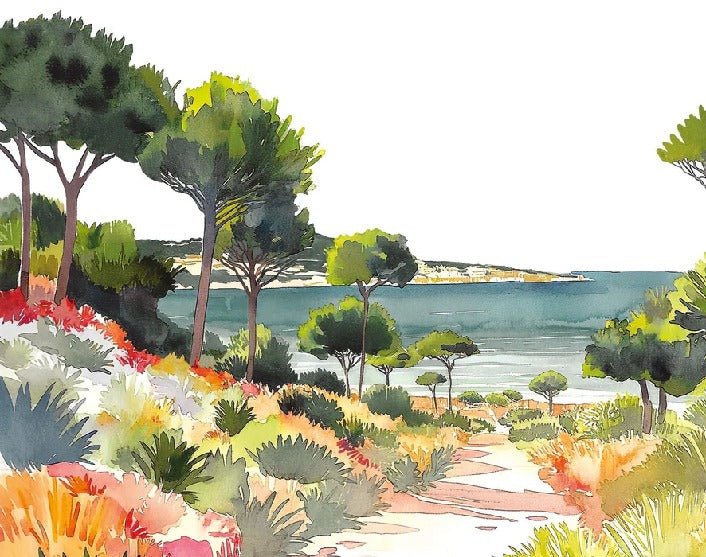 Papier peint panoramique air estival