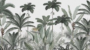 Papier peint panoramique jungle tree