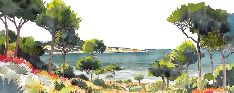 Papier peint panoramique air estival, XXL, tendance