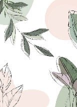 Papier peint panoramique végétal graphique vert, XXL, tendance