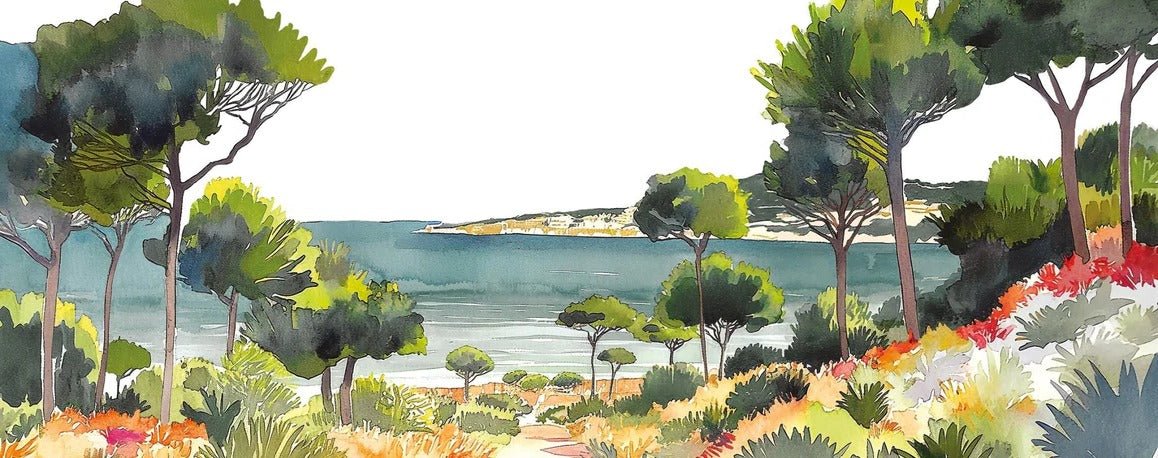 Papier peint panoramique air estival