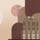 Papier peint panoramique Art design