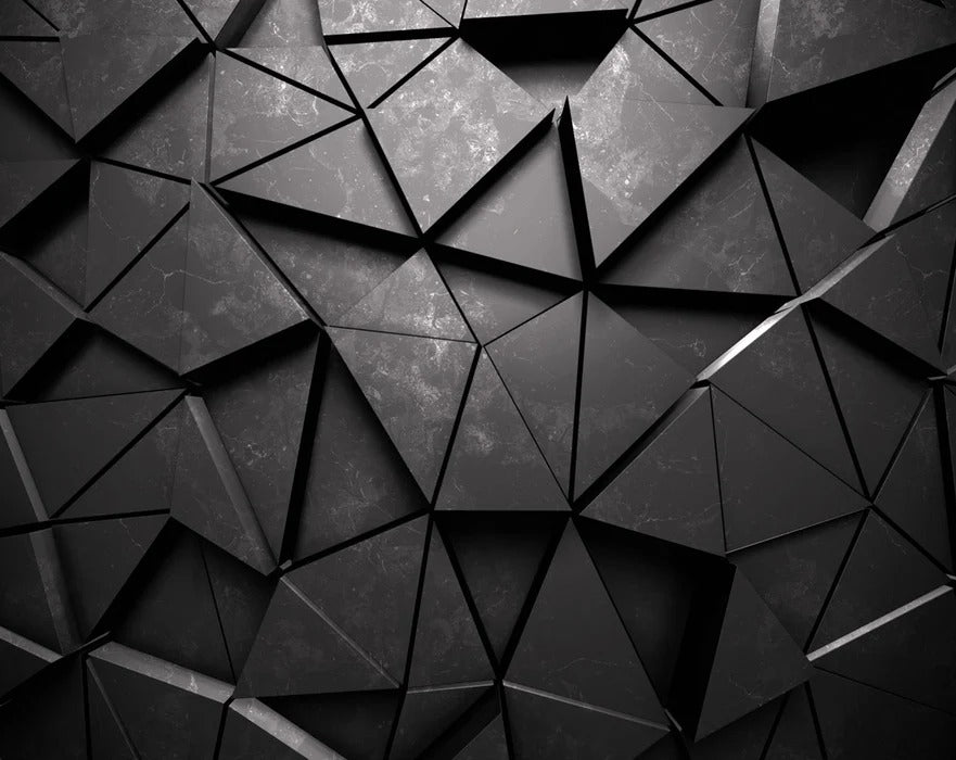 Papier peint 3D Black Perspective, XXL, tendance
