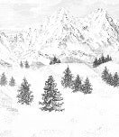 Papier peint Aiguilles d'Arves, XXL, tendance