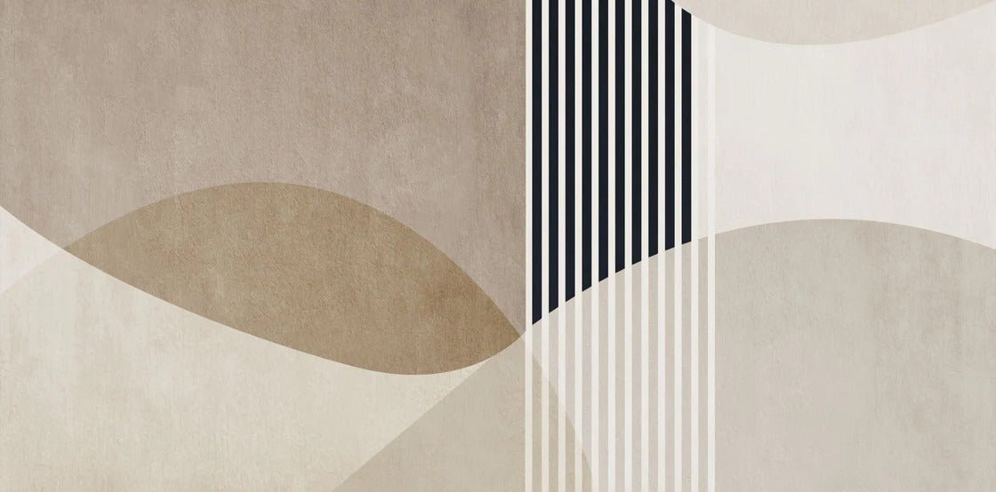 Papier peint forme créative