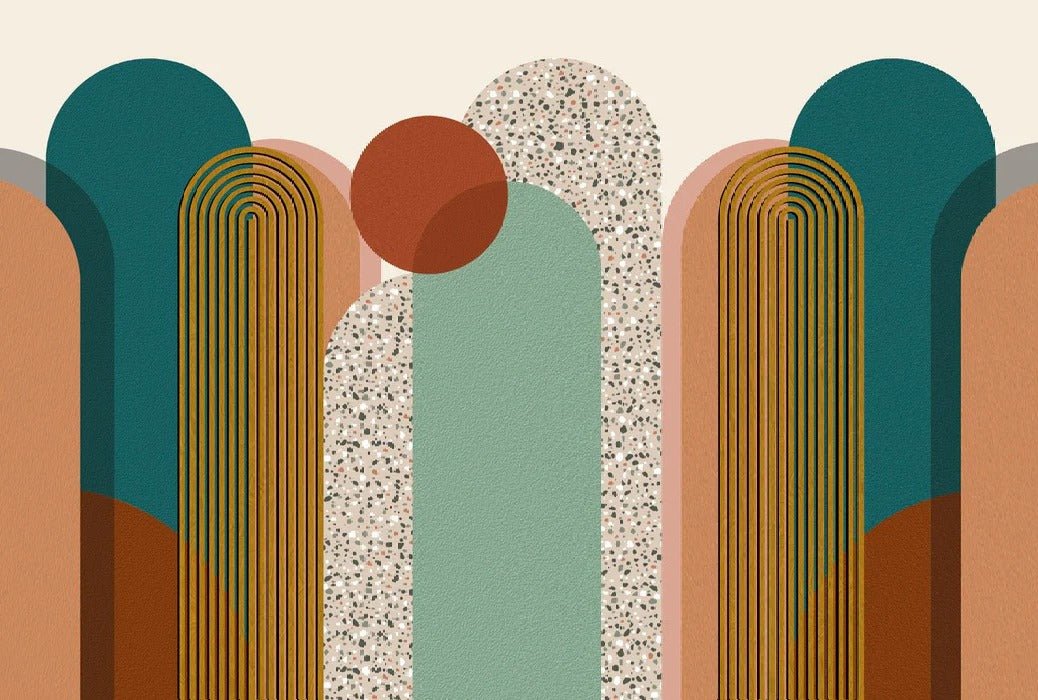 Papier peint Art pop déco graphique tendance