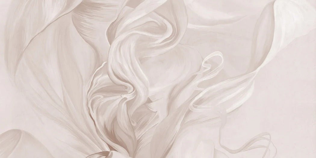 Papier peint contemporain – sublime flow sepia, XXL, tendance