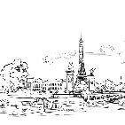 Papier peint pont Alexandre Paris