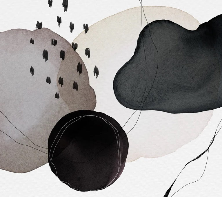 Papier peint moderne aquarelle, XXL, tendance