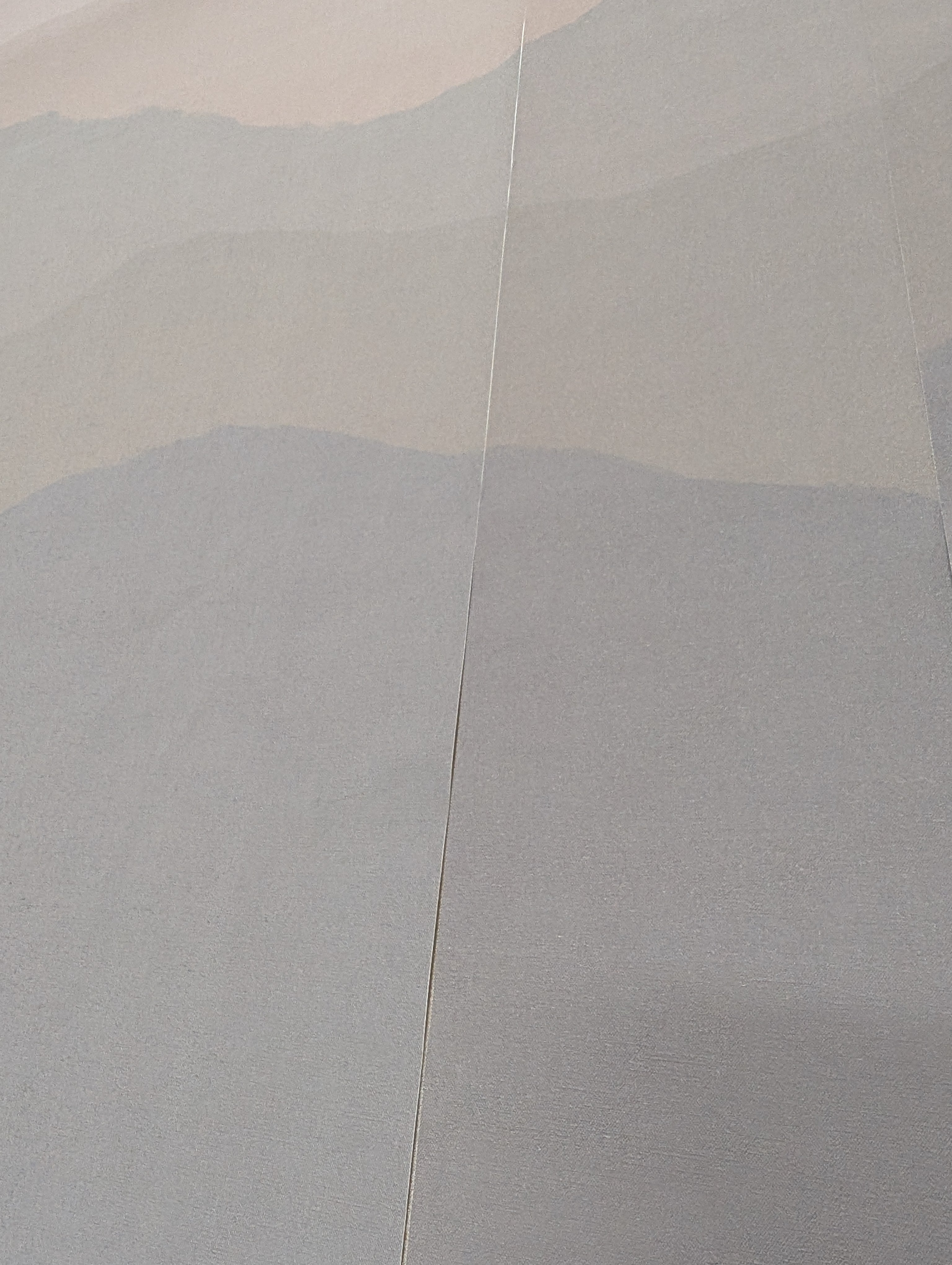 Papier peint Panoramique Dunes Terracotta H260cmx L370cm- Matière Softouch