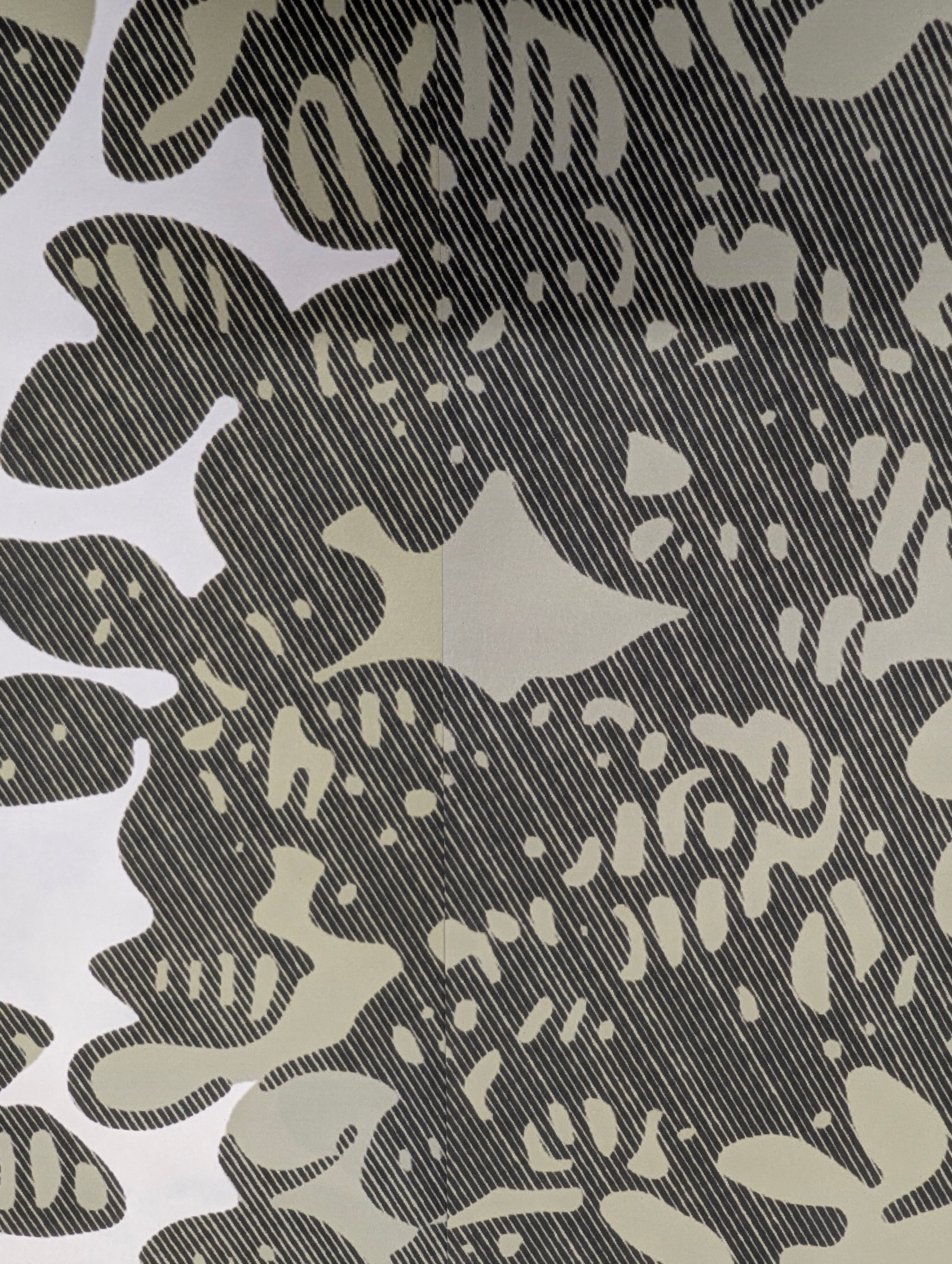 Papier peint Paysage Forêt Gravure H370cm x L520cm - Matière Softouch