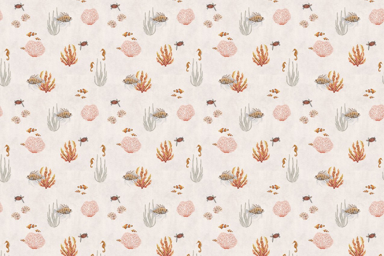 Papier peint à motif pour enfant. Murmures de l'océan - Muralconcept