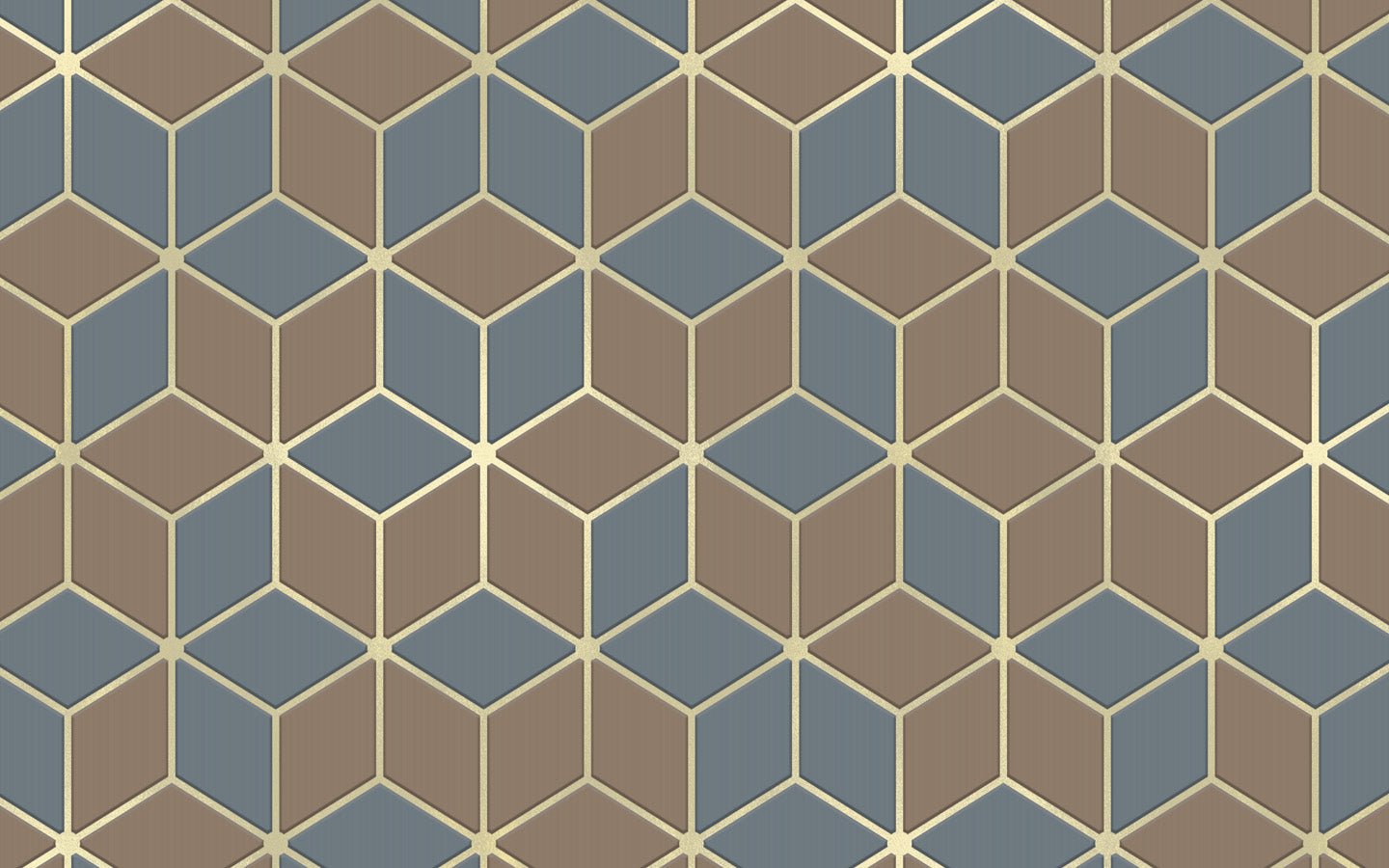 Papier peint wc Géométrique Abstrait Gold, mural concept, tendance