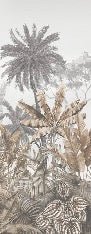 Papier peint tendance tropical sepia