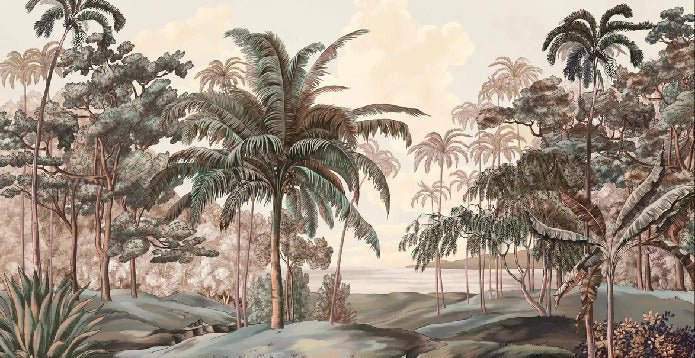 Papier peint paysage Célèbes terra