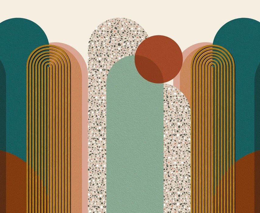 Papier peint Art pop déco graphique tendance