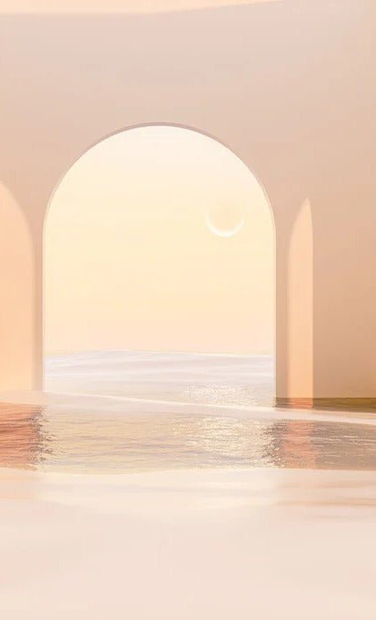 Papier peint panoramique design sunset arch
