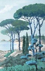 Papier peint balade dans les calanques