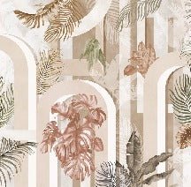 Papier peint tendance arche sépia, XXL, tendance