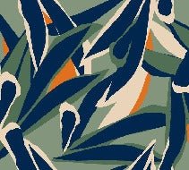 Papier peint panoramique esquisse végétale, XXL, tendance