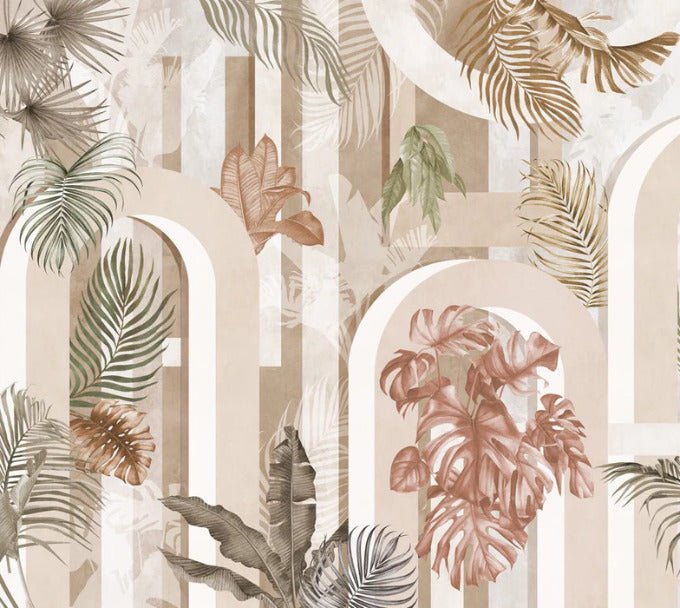 Papier peint tendance arche sépia, XXL, tendance