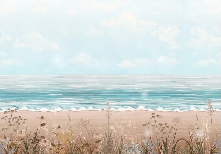 Papier peint panoramique vue mer, XXL, tendance