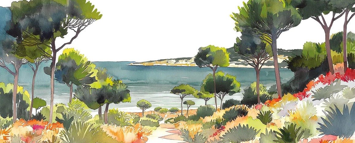 Papier peint panoramique air estival