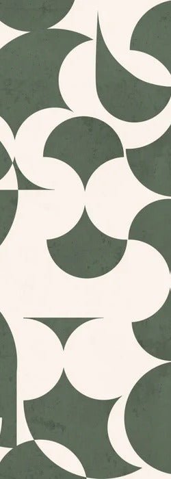 Papier peint restaurant rétro forme graphique, XXL, tendance