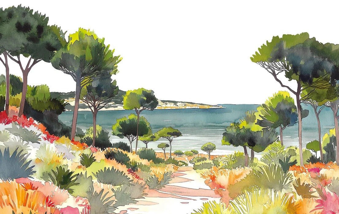 Papier peint panoramique air estival