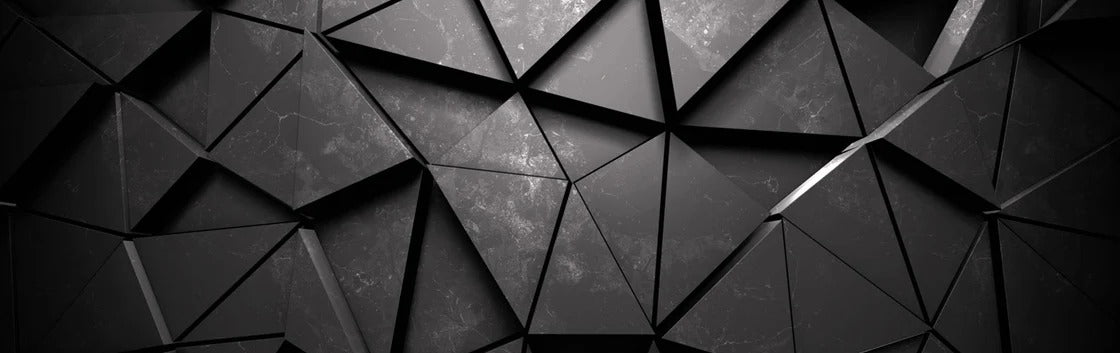 Papier peint 3D Black Perspective, XXL, tendance