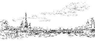 Papier peint pont Alexandre Paris