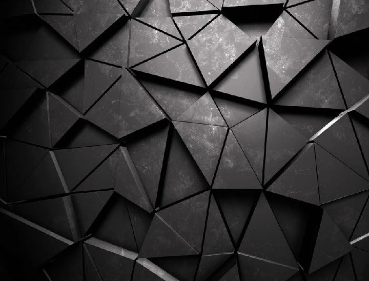 Papier peint 3D Black Perspective, XXL, tendance