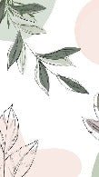 Papier peint panoramique végétal graphique vert, XXL, tendance