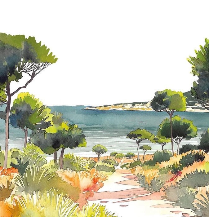 Papier peint panoramique air estival